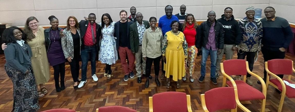 Farmers and GFN team at the Africa Agriculture Accelerator Pathway in Nairobi, Kenya