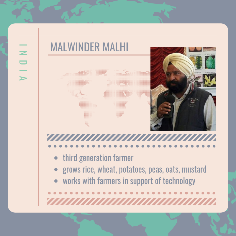2018 Global Farmer Roundtable - Malwinder Singh Malhi from India